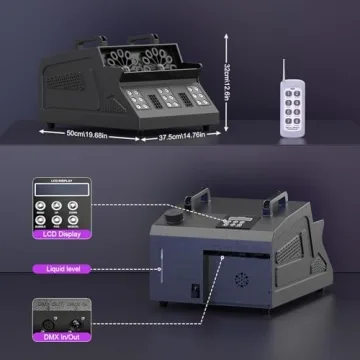 Fancybling 2000W Fog Machine for Stunning Events