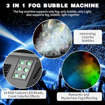 Fancybling 2000W Fog Machine for Stunning Events