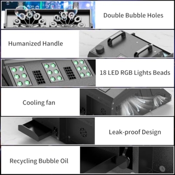 Fancybling 2000W Fog Machine for Stunning Events