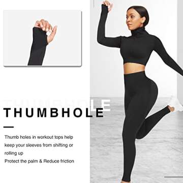 High Waisted Legging and Crop Top Set for Fitness Fashion