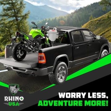 Heavy Duty Rhino USA Ratchet Straps - 1.6 in x 8 ft - Safe & Durable