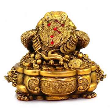 Attract Wealth with BOYULL Brass Money Frog Statue