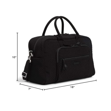 Vera Bradley Women's Microfiber Weekender Travel Bag