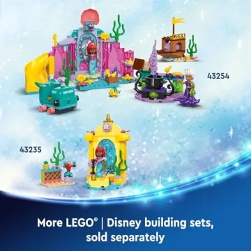 LEGO Disney Princess Ariel’s Music Stage Buildable Toy for Kids