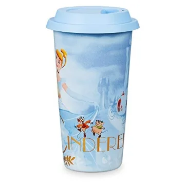 Disney Cinderella Ceramic Travel Mug for Fairy Tale Lovers