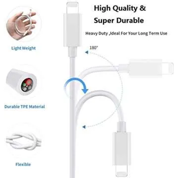 Apple MFi Certified iPhone Aux Cord – Lightning to 3.5mm Adapter