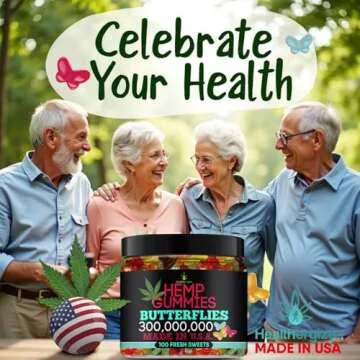 Healthergize Hemp Gummies for Sleep and Relaxation