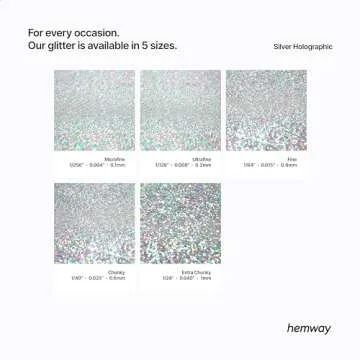 Silver Holographic Glitter for Paint Glitter Paint for Walls, Glitter Paint additive, Paint Glitter for Latex/Acrylic, Flakes for Interior and Exterior Walls, Ceilings [100g / 3.5oz]