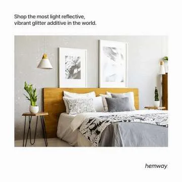 Silver Holographic Glitter for Paint Glitter Paint for Walls, Glitter Paint additive, Paint Glitter for Latex/Acrylic, Flakes for Interior and Exterior Walls, Ceilings [100g / 3.5oz]