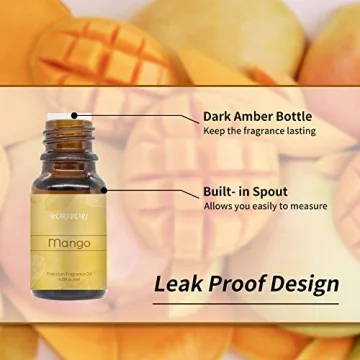 BURIBURI 10ml Mango Essential Oil for Aromatherapy & Candles