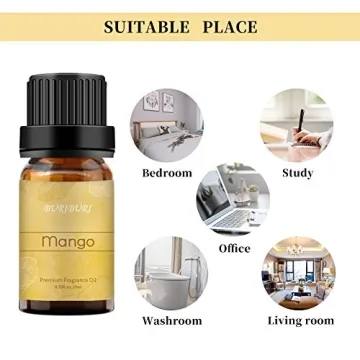 BURIBURI 10ml Mango Essential Oil for Aromatherapy & Candles