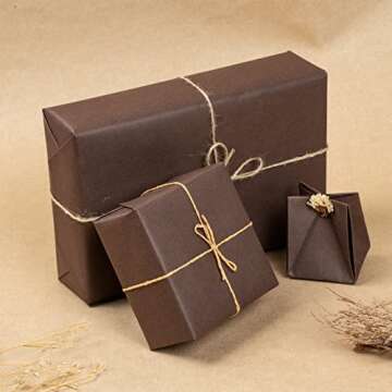 RUSPEPA Kraft Paper Roll - Eco-Friendly and Versatile