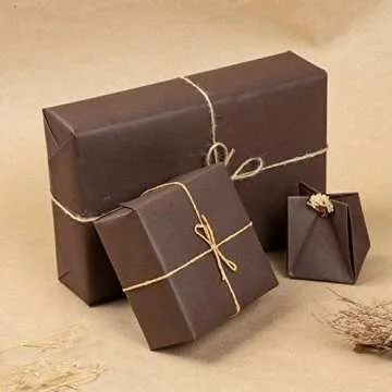 RUSPEPA Kraft Paper Roll - Eco-Friendly and Versatile