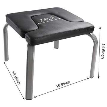 Yoga Headstand Bench, Yoga Inversion Bench Idea for Workout, Fitness and Gym