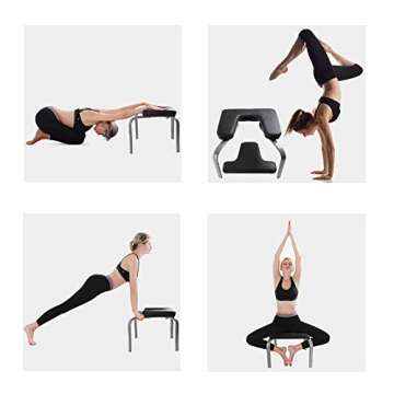Yoga Headstand Bench, Yoga Inversion Bench Idea for Workout, Fitness and Gym