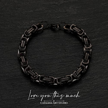 Cuban Link Bracelet for Him - Stainless Steel Gift