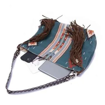 Stylish ZOSIVEB Canvas Tote Handbag for Women – Perfect for Travel