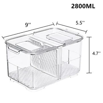 blitzlabs Lettuce Keeper - Fresh Produce Storage Containers