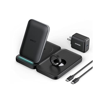 Anker 533 Wireless Charger | 3-in-1 Stylish Charging Station