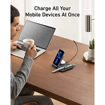 Anker 533 Wireless Charger | 3-in-1 Stylish Charging Station