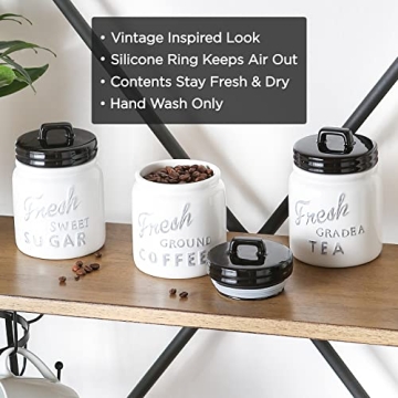 DII Kitchen Ceramics Canister Set - Stylish & Functional