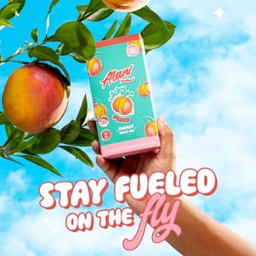 Alani Nu JUICY PEACH Energy Sticks | Sugar-Free Hydration