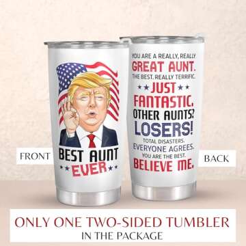 Mocosweeties Aunt Gifts - Aunt Gifts from Niece, Nephew - Gifts for Aunt, Autie Gifts - Aunt Birthda...