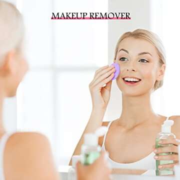 LOYIM Compressed Facial Sponge 120 Pieces for Skin Care