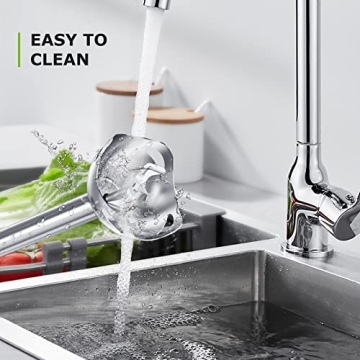 Bonsenkitchen 12-Speed Electric Hand Blender