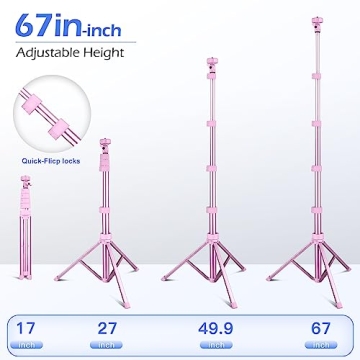 Sensyne 67" Tripod & Selfie Stick for Perfect Shots