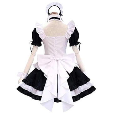 GRAJTCIN Women's French Maid Costume for Cosplay and Parties