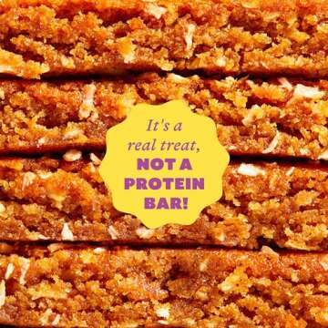 Dalci Gut Healthy Blondie, with Avocado Oil, Unrefined Coconut Sugar, Gut-Friendly Food for Adults and Kids, No Additives, Gums or Emulsifiers, Lemon Coconut, 4 Packs (32 Blondies)