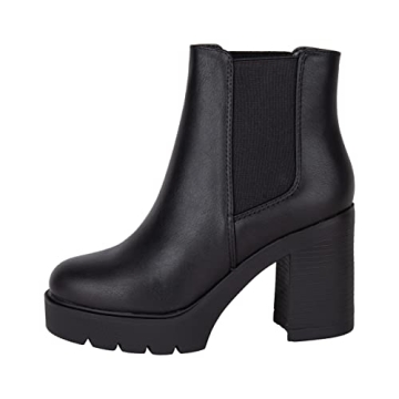 Kassie Daniela Stylish High Heel Ankle Booties for Women
