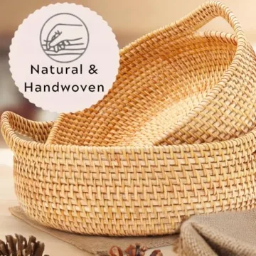 Natural Rattan Baskets for Elegant Storage Solutions