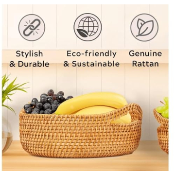 Natural Rattan Baskets for Elegant Storage Solutions