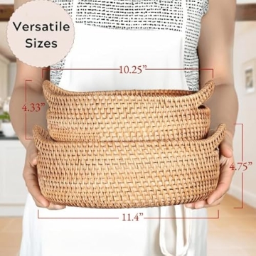 Natural Rattan Baskets for Elegant Storage Solutions