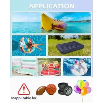 Dr.meter Air Mattress Pump with 3 Power Options