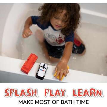 SplashEZ Mold Free Bath Toys for Babies & Toddlers