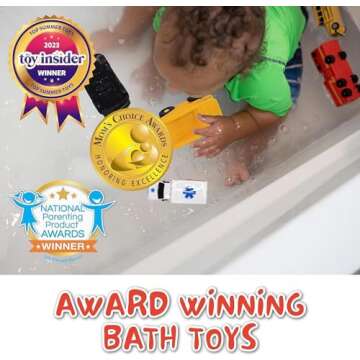 SplashEZ Mold Free Bath Toys for Babies & Toddlers