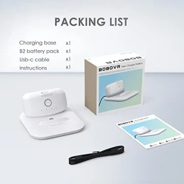 BOBOVR Twin Charger Station for B2 Battery Packs - Charge 2 Batteries Simultaneously