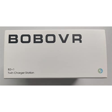 BOBOVR Twin Charger Station for B2 Battery Packs - Charge 2 Batteries Simultaneously