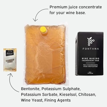 Fontana Walla Walla Wine Kit for DIY Enthusiasts