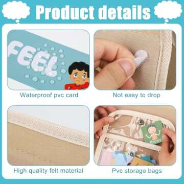 Feelings Chart Cards for Classroom Learning Supplies