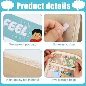 Feelings Chart Cards for Classroom Learning Supplies