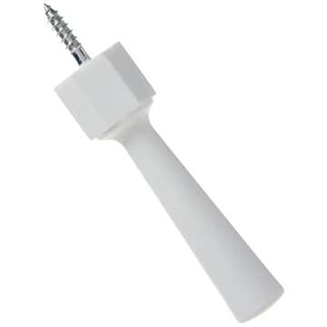 Mommys Helper Pack of 3 Soft Jamb Door Stops Blister, White