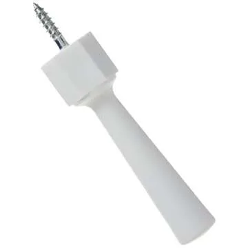 Mommys Helper Pack of 3 Soft Jamb Door Stops Blister, White