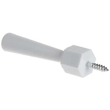 Mommys Helper Pack of 3 Soft Jamb Door Stops Blister, White