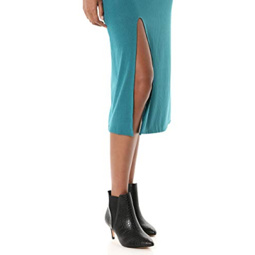 The Drop Women's Angela Fitted Midi Dress - Chic & Versatile