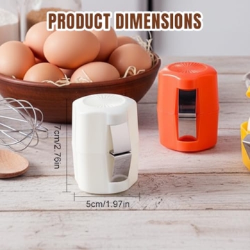 Multifunctional Stainless Steel Egg Opener – Perfect for Every Egg Lover!