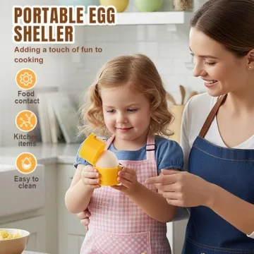 Effortless Egg Separation Tool – Stainless Steel Egg Opener